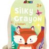SILKY CRAYONS FOX 6 COLORS