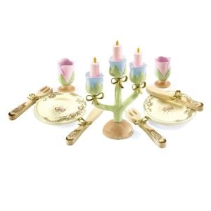 Ξύλινο παιχνίδι ρόλων 'Σερβίτσιο πριγκίπισσας'