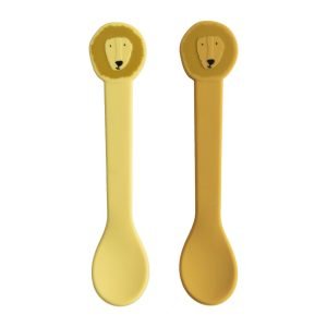 SILICONE SPOON 2-PACK - MR. LION