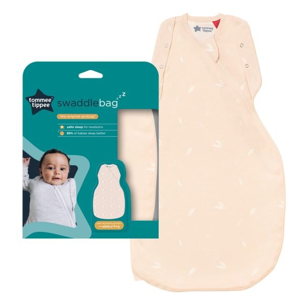 Gro Swaddle bag Υπνόσακος Φθινοπωρινός 1 tog 0-3 μηνών Pink Petal
