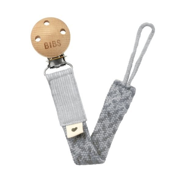 ΚΛΙΠ ΠΙΠΙΛΑΣ BIBS PACI BRAID CLOUD / IRON