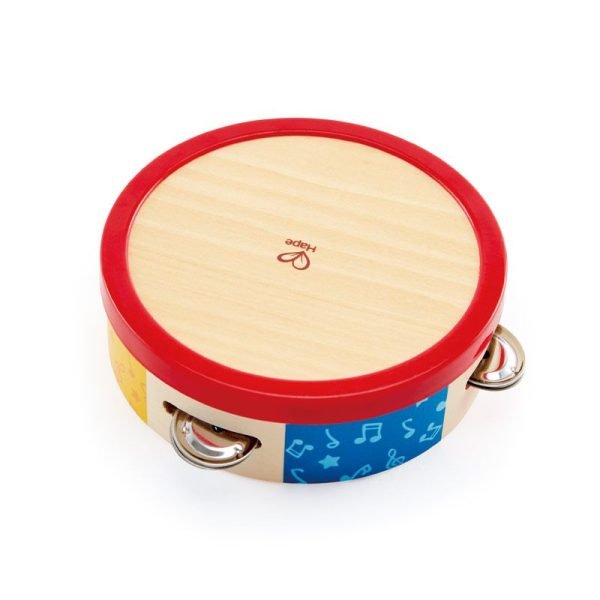 Hape Early Melodies Tap Along Tambourine (E0607) - Το Πρώτο Μου Ντέφι - 1Τεμ.