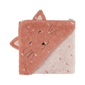HOODED TOWEL | 75X75CM - MRS. CAT