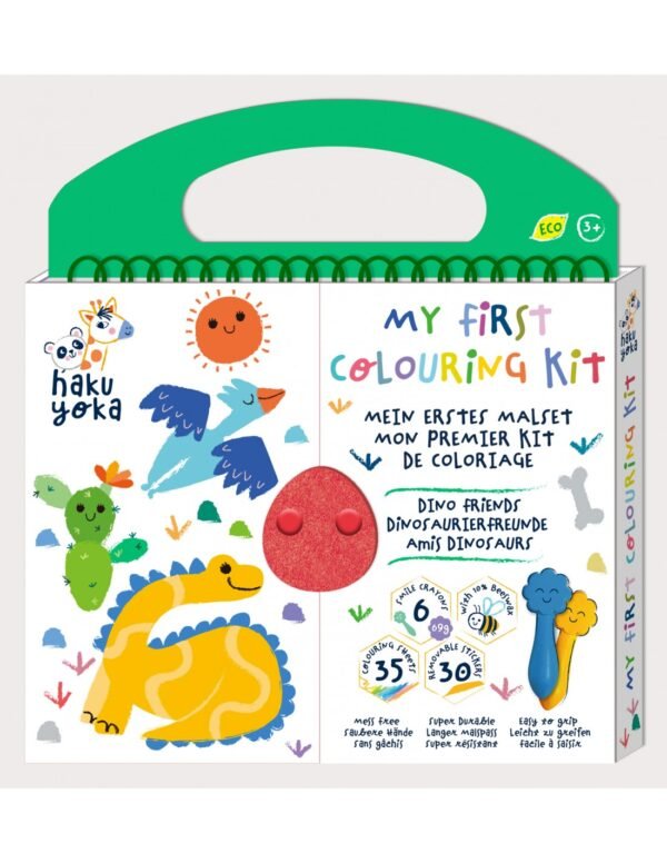 MY FIRST COLOURING KIT-DINO FRIENDS