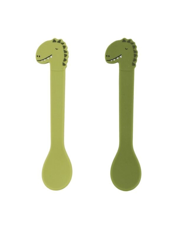 SILICONE SPOON 2-PACK - MR. DINO