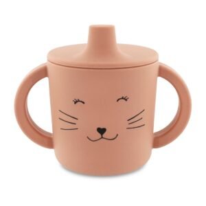 SILICONE SIPPY CUP - MRS. CAT