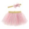 Σετ Παιδική Φούστα Tutu & Headband Rose Pink 2-4 Ετών