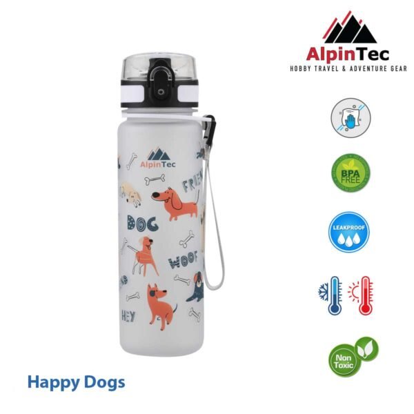 AlpinTec Παγούρι Σκυλάκια 500ml