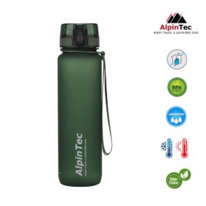 AlpinTec Παγούρι Σκούρο Πράσινο 1000ml