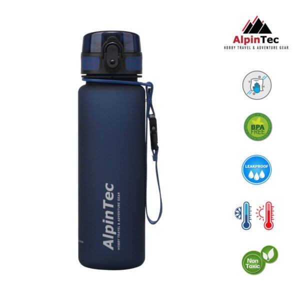 AlpinTec Παγούρι Σκούρο Μπλέ 500ml
