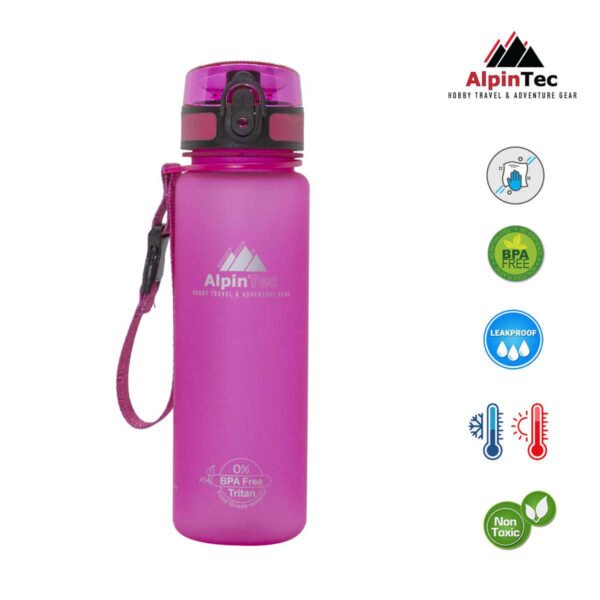 AlpinTec Παγούρι Ρόζ 500ml