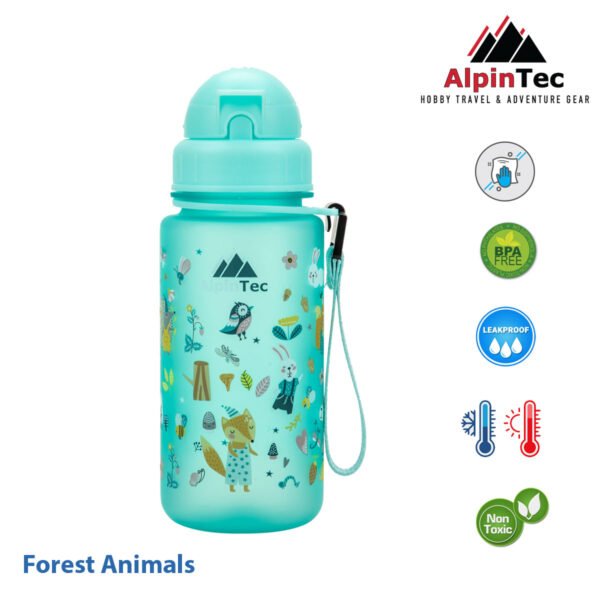 AlpinTec Παγούρι Ζώα του δάσους 400ml