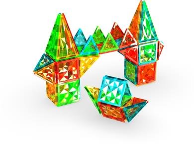 Geomag Magnetic Tiles Gems 60pcs - Image 2