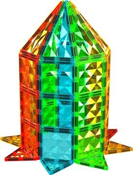 Geomag Magnetic Tiles Gems 60pcs - Image 5