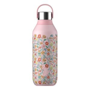 Chilly's Ανοξείδωτo Μπουκάλι Θερμός S2 Liberty 500ml Summer Springs Blush Pink