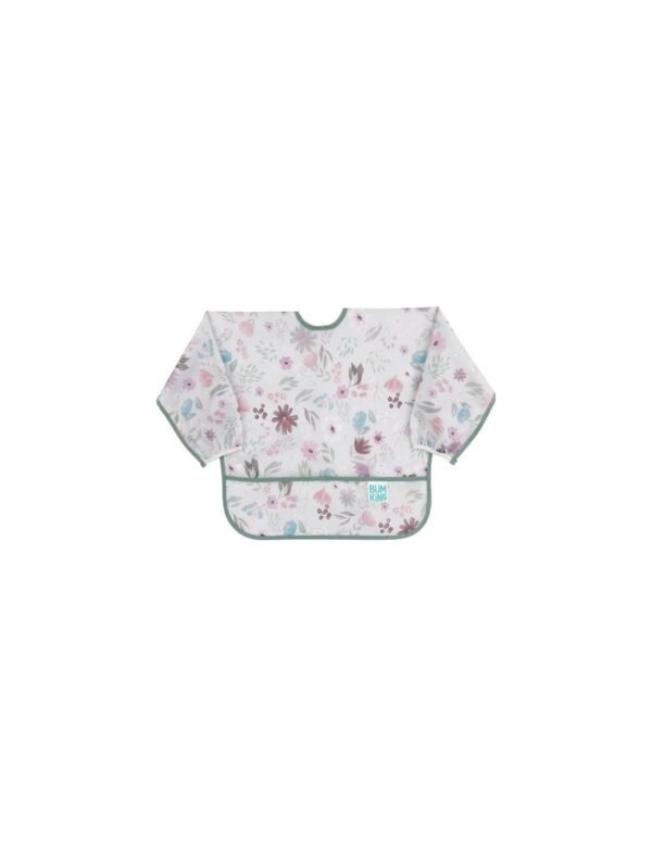 SLEEVED BIB FLORAL