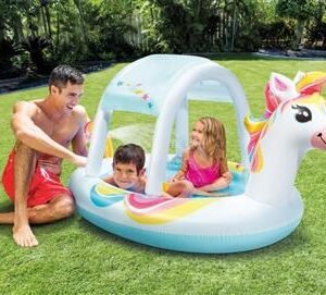 Intex Πισίνα Unicorn Spray 254x132x109 cm