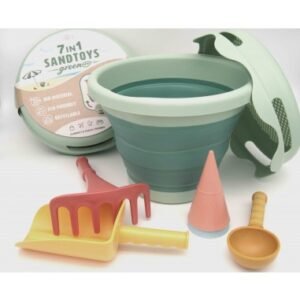 7in1 SAND TOYS - GREEN ORGANIC