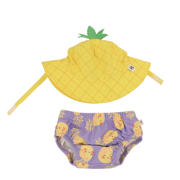 Σετ Μαγιό και Καπέλο UPF50+ Pineapple Punch