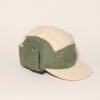 KiETLA: Camper Καπέλο Τύπου Λεγεωνάριου με προστασία UPF50+ - Natural/Green 43-46 cm