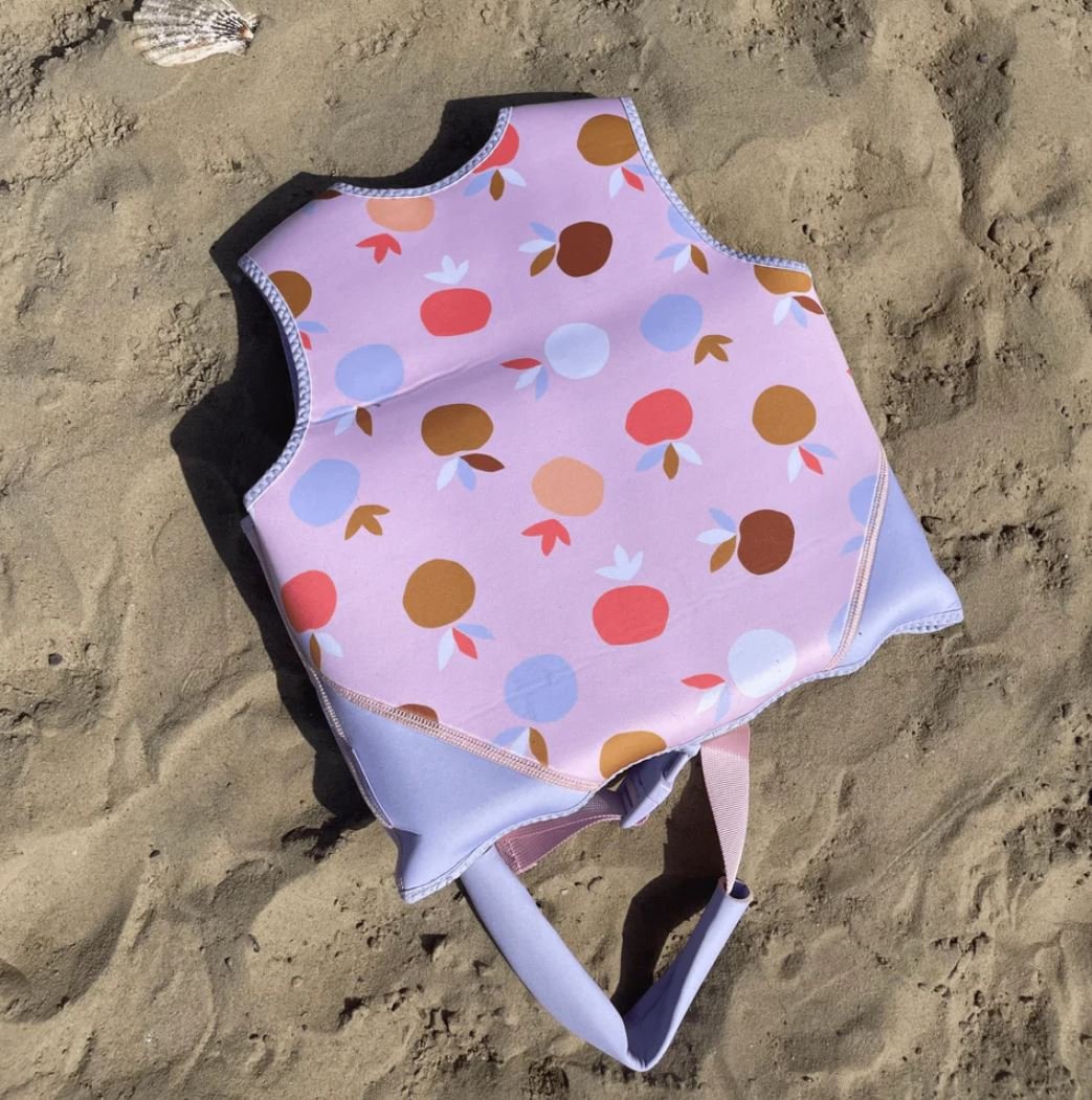 Swim Essentials: Σωσίβιο γιλέκο κολύμβησης με ιμάντα ασφαλείας για παιδιά 3-6 ετών "Summer Fruits" - Image 2