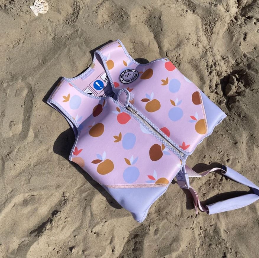 Swim Essentials: Σωσίβιο γιλέκο κολύμβησης με ιμάντα ασφαλείας για παιδιά 3-6 ετών "Summer Fruits" - Image 3