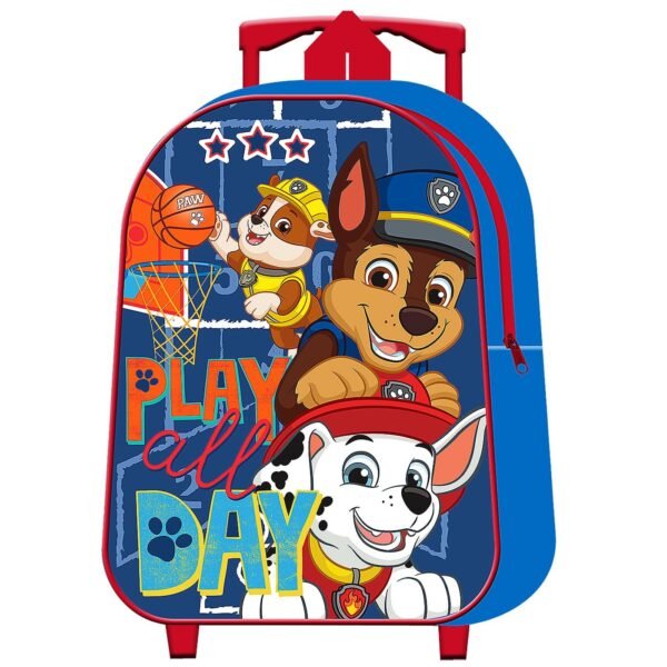 Τσάντα Τρόλευ Νηπίου Ανατομική paw Patrol 28cm