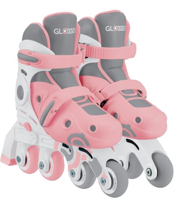 Globber Inline Skates 2 In 1 Pastel Pink - No 30-33