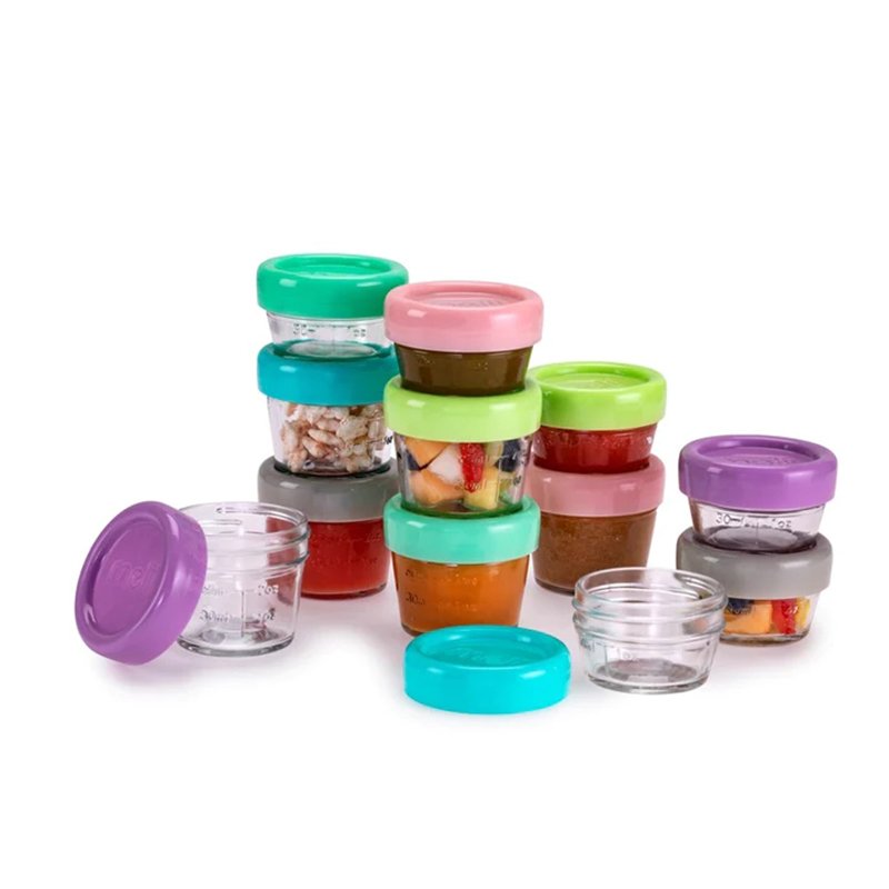 Melii – Γυάλινα δοχέια φαγητού 12τμχ. 59ml - Image 2