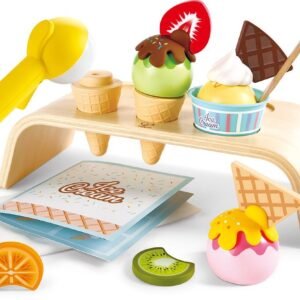 Hape Playfully Delicious Ξύλινο Σετ Παγωτού Creamy Dreamy (E3217A)