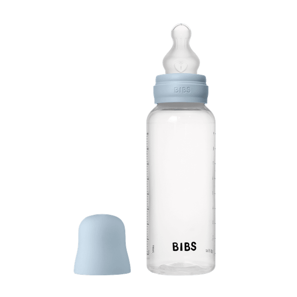 BIBS ΠΛΑΣΤΙΚΟ ΜΠΙΜΠΕΡΟ 270ml – ΣΙΛΙΚΟΝΗ – BABY BLUE