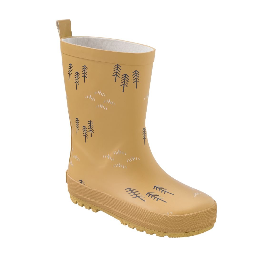 Fresk: Παιδικές Γαλότσες από 100% φυσικό καουτσούκ - Wood spruce yellow - Image 2