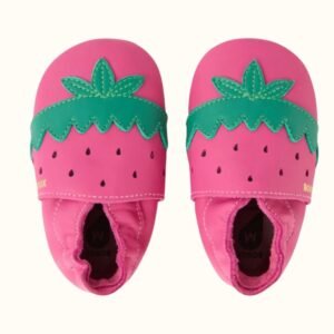 Bobux: Βρεφικά παπούτσια Soft sole - Strawberry (9-15μηνών)