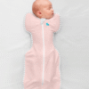 Υπνόσακος LoveToDream – Swaddle UP Bamboo Original 1.0tog – Pink Dot Limited Edition – 6-8.5kg – Medium