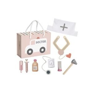 Jabadabado: Βαλιτσάκι με εργαλεία γιατρού Ροζ