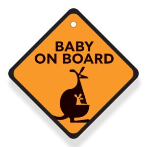 Cartoon Baby on Board Babywise