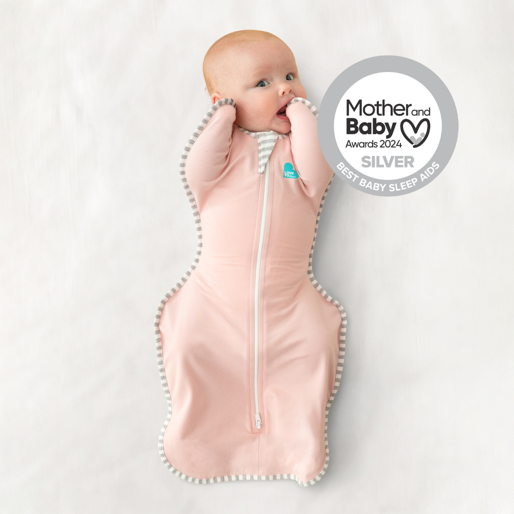 Υπνόσακος LoveToDream – Swaddle UP Original 1.0tog – Dusty Pink – 3.5-6kg – Small