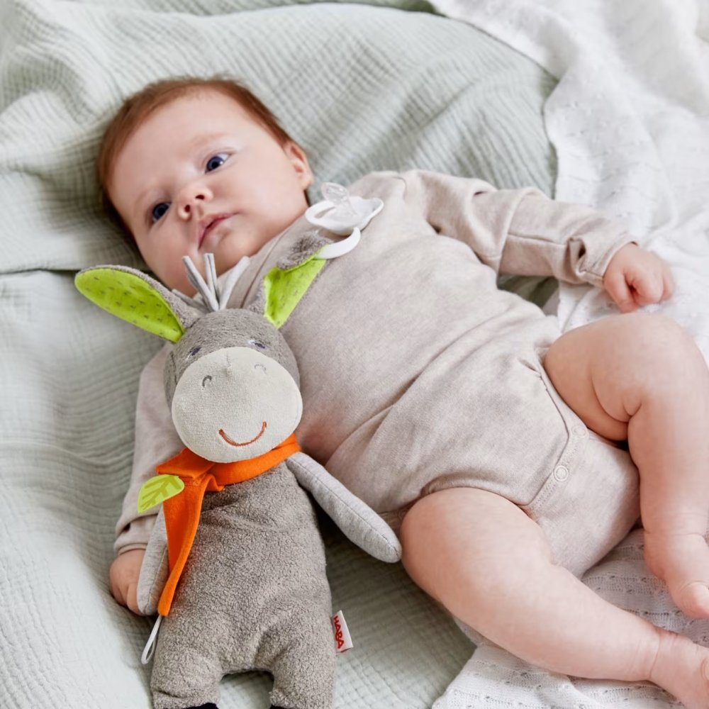 Haba λούτρινο γαϊδουράκι με θήκη πιπίλας - Image 2