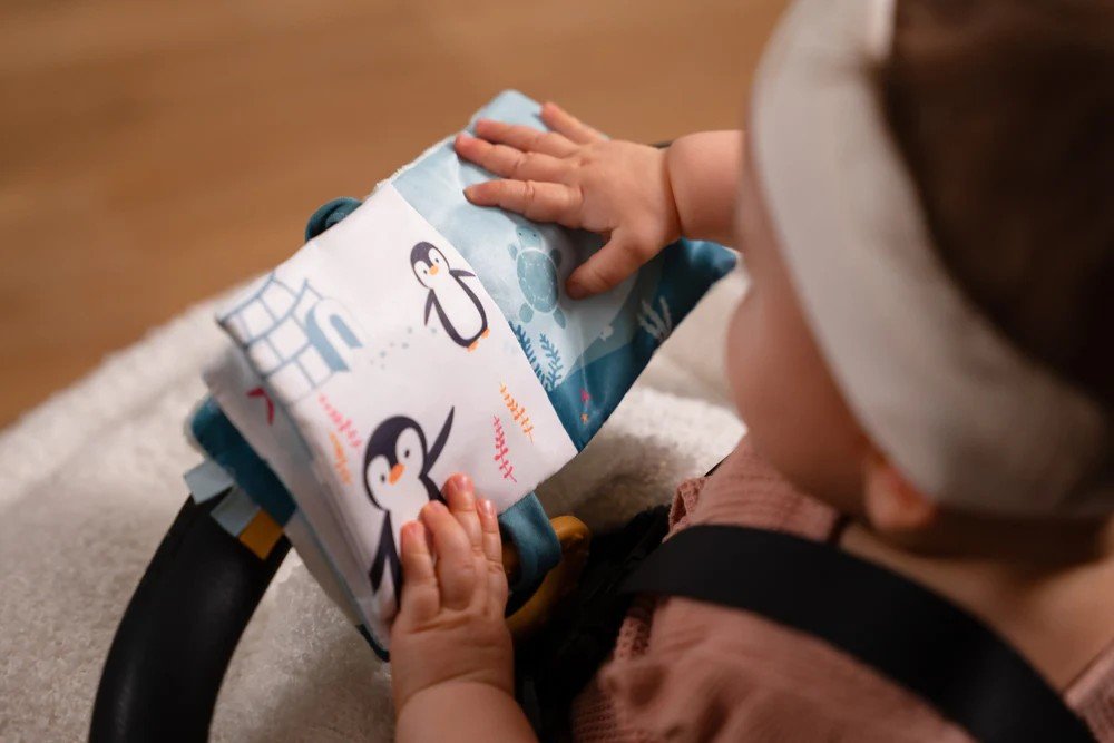 Μαλακό Διαδραστικό Βιβλιαράκι για Βρέφη Ocean - Image 3