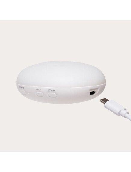 MOONIE 2.0: Επαναφορτιζόμενο βοήθημα ύπνου με ηχογράφηση & αισθητήρα κλάματος – Οργανικό βαμβάκι Caramel - Image 3