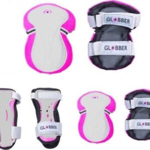 Globber Προστατευτικος Εξοπλισμος 3 Σημειων Ροζ Xs (541-110)