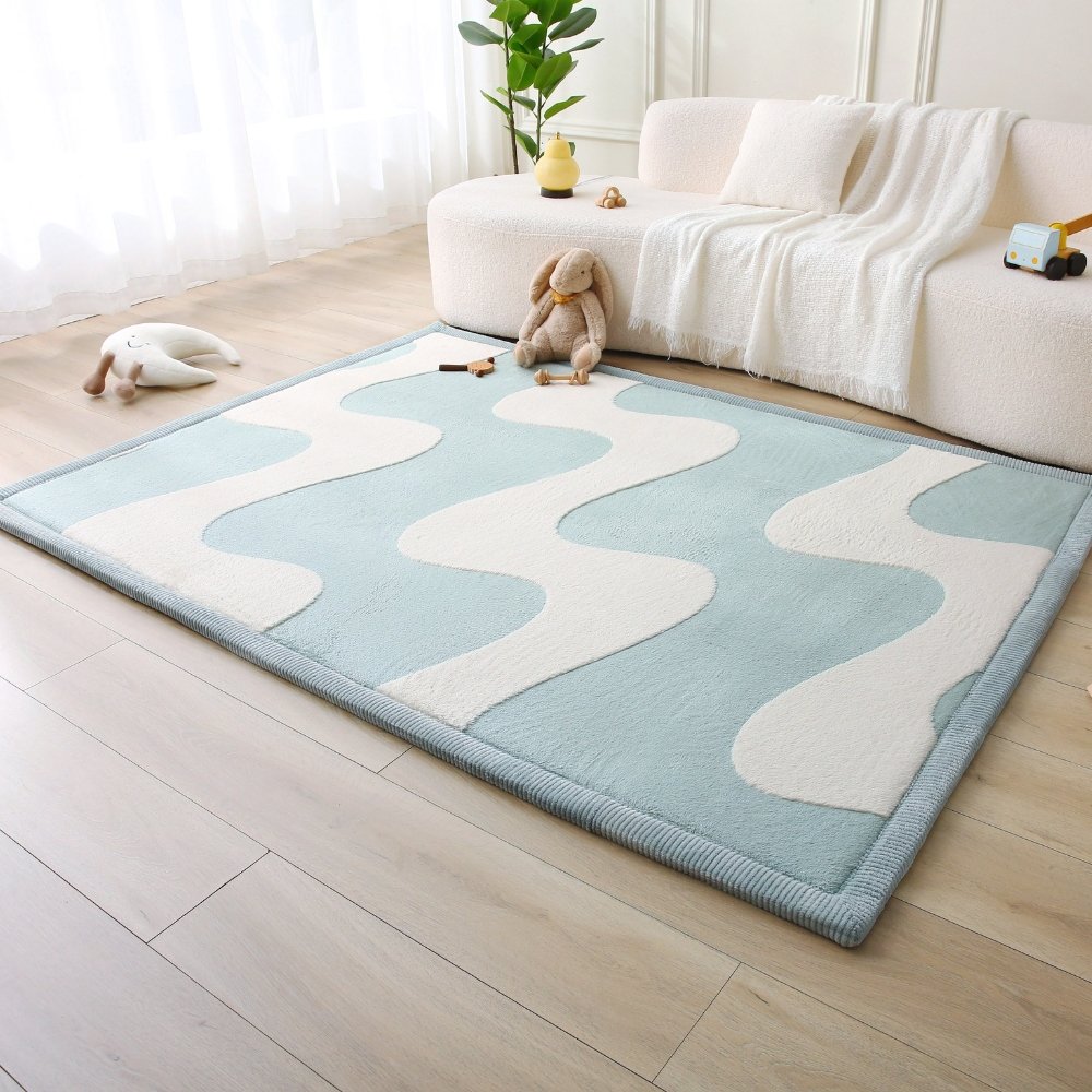 Hakuna Matte χαλί 3D "Κύματα" (200 x 150 x 2.5 εκ.) - Image 3