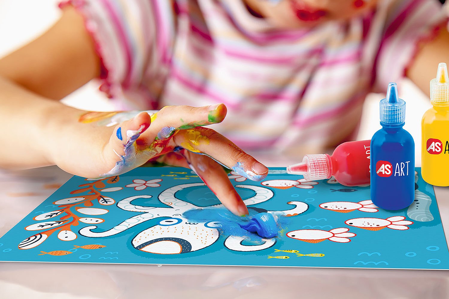 HappiHobbi Art Οι Πρώτες Μου Δαχτυλομπογιές Για 3+ Χρονών - Image 6