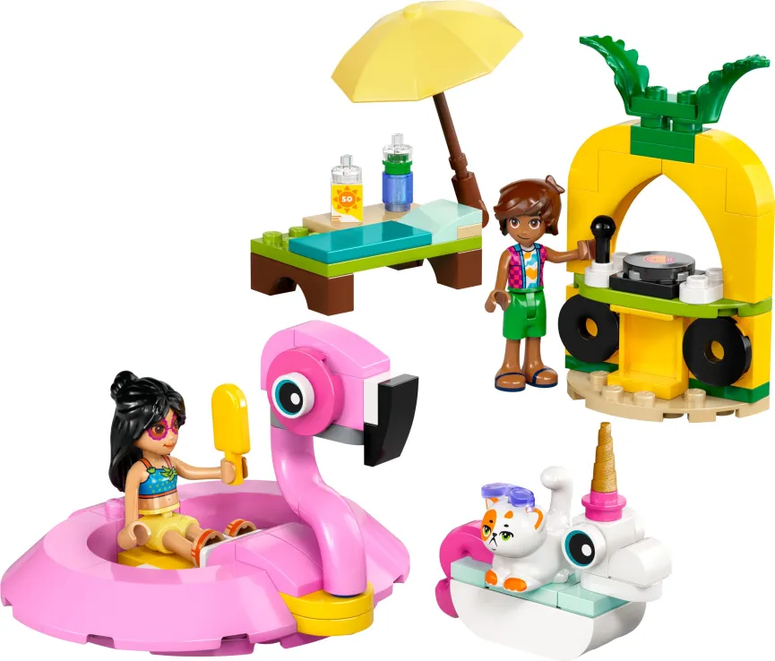 LEGO Friends Unicorn & Flamingo Pool Party (42658) - Image 2