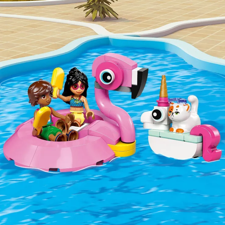 LEGO Friends Unicorn & Flamingo Pool Party (42658) - Image 3