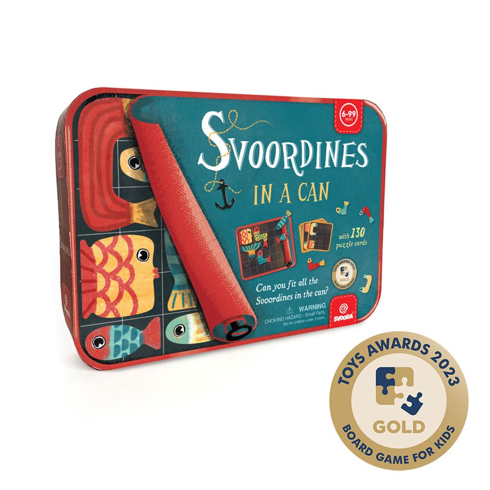 Svoora Επιτραπέζιο Μαγνητικό Παιχνίδι ‘Ψάρια σε Κονσέρβα’