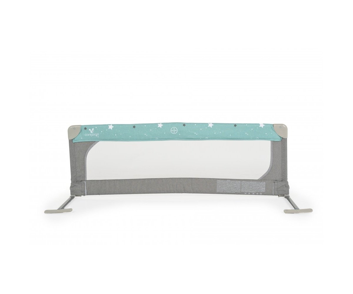 Προστατευτική Μπάρα Ασφαλείας Κρεβατιού Linen Bed Rail 130cm Mint Cangaroo - Image 2
