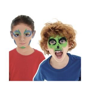 Alternative view of Βαφές Προσώπου 3τεμ Carioca Maskup (Μπλε-Πράσινο-Μαύρο)