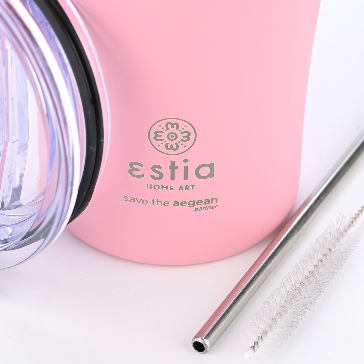 ΘΕΡΜΟΣ COFFEE MUG SAVE THE AEGEAN 500ml BLOSSOM ROSE - Image 3