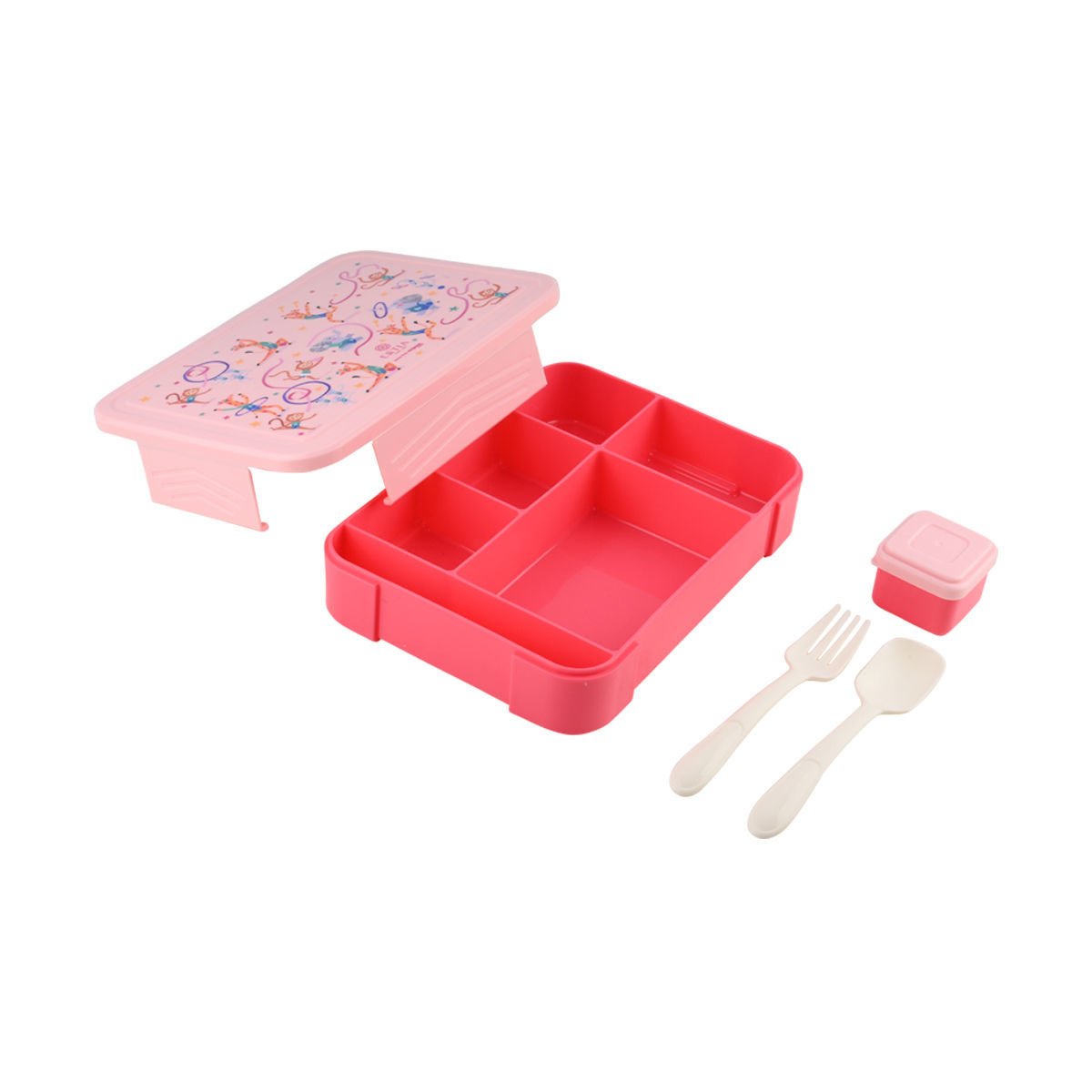 ΠΑΙΔΙΚΟ ΦΑΓΗΤΟΔΟΧΕΙΟ SAVE THE AEGEAN 1330ml ΜΕ 5 ΘΗΚΕΣ WILD STUNTS - Image 3